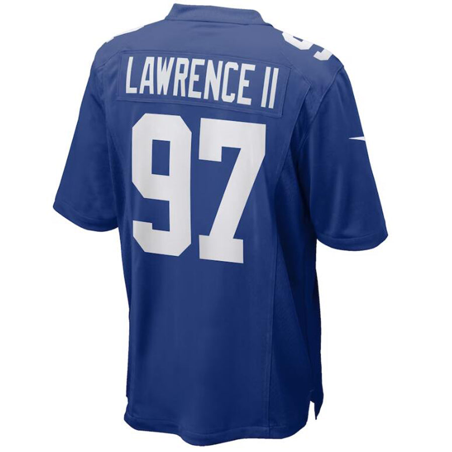 #97 Dexter Lawrence II Player NY.Giants Royal Game Stitched Football Jerseys football jersey product view 1