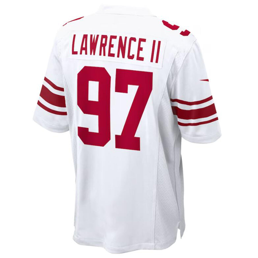 #97 Dexter Lawrence II Player NY.Giants White Game Football Jerseys football jersey product view 1