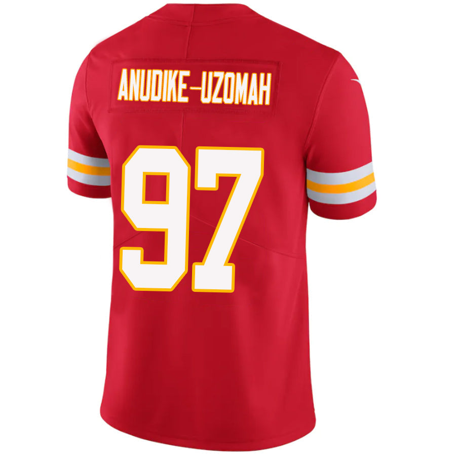 KC.Chiefs #97 Felix Anudike-Uzomah Red Stitched Player Vapor Game Football Jerseys football jersey product view 1