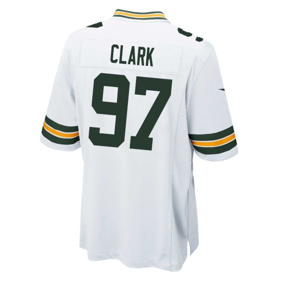 GB.Packers #97 Kenny Clark White Player Game Jersey Stitched American Football Jerseys football jersey product view 1