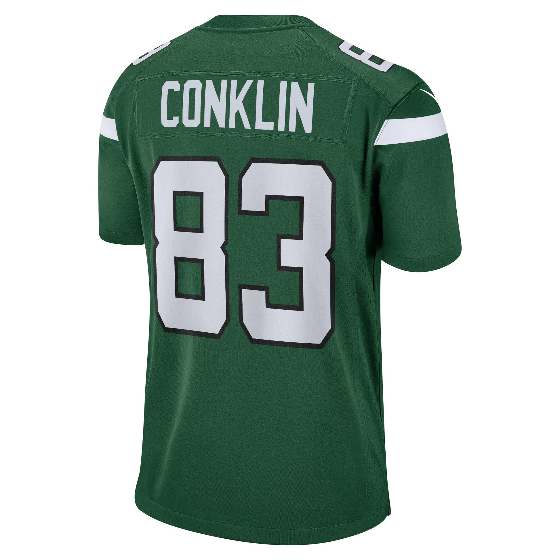 Tyler Conklin New York Jets Nike Game Jersey - Gotham Green football jersey product view 3