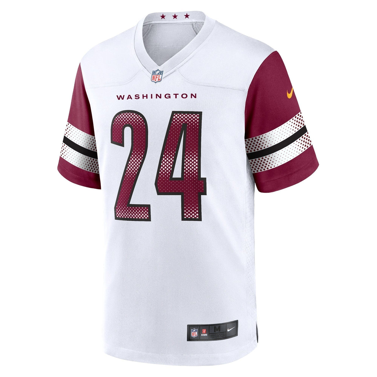 Antonio Gibson Washington Commanders Nike Game Jersey - White football jersey product view 2