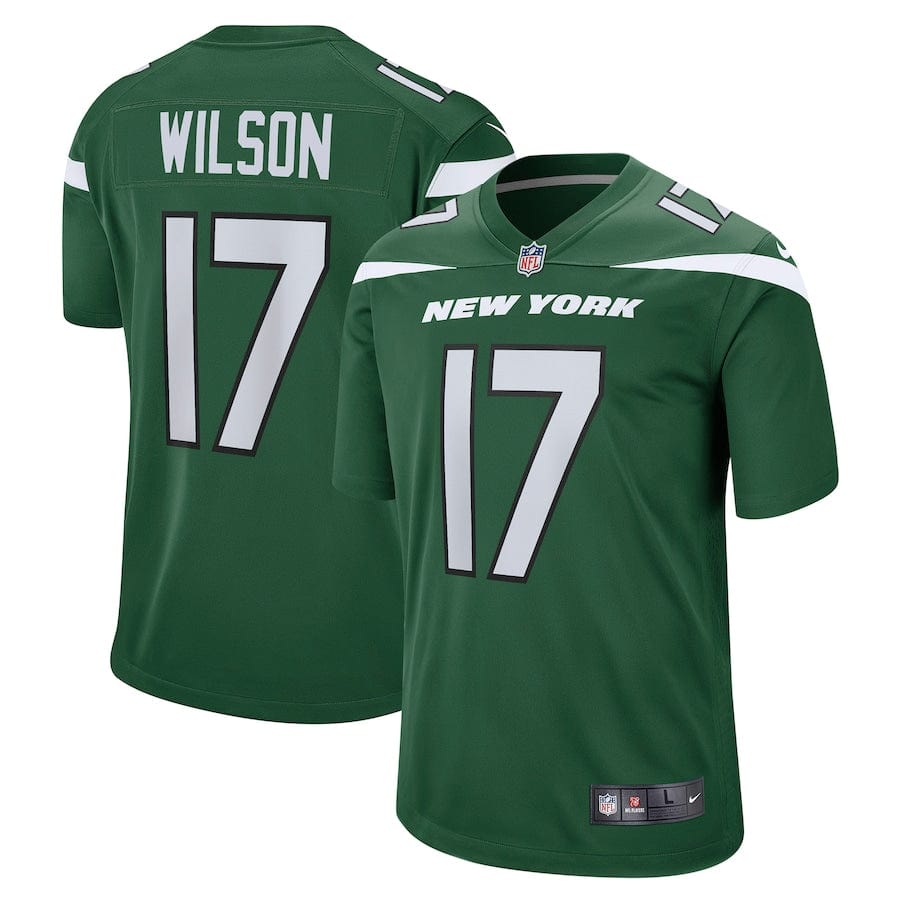 Garrett Wilson New York Jets Jersey football jersey product view 1