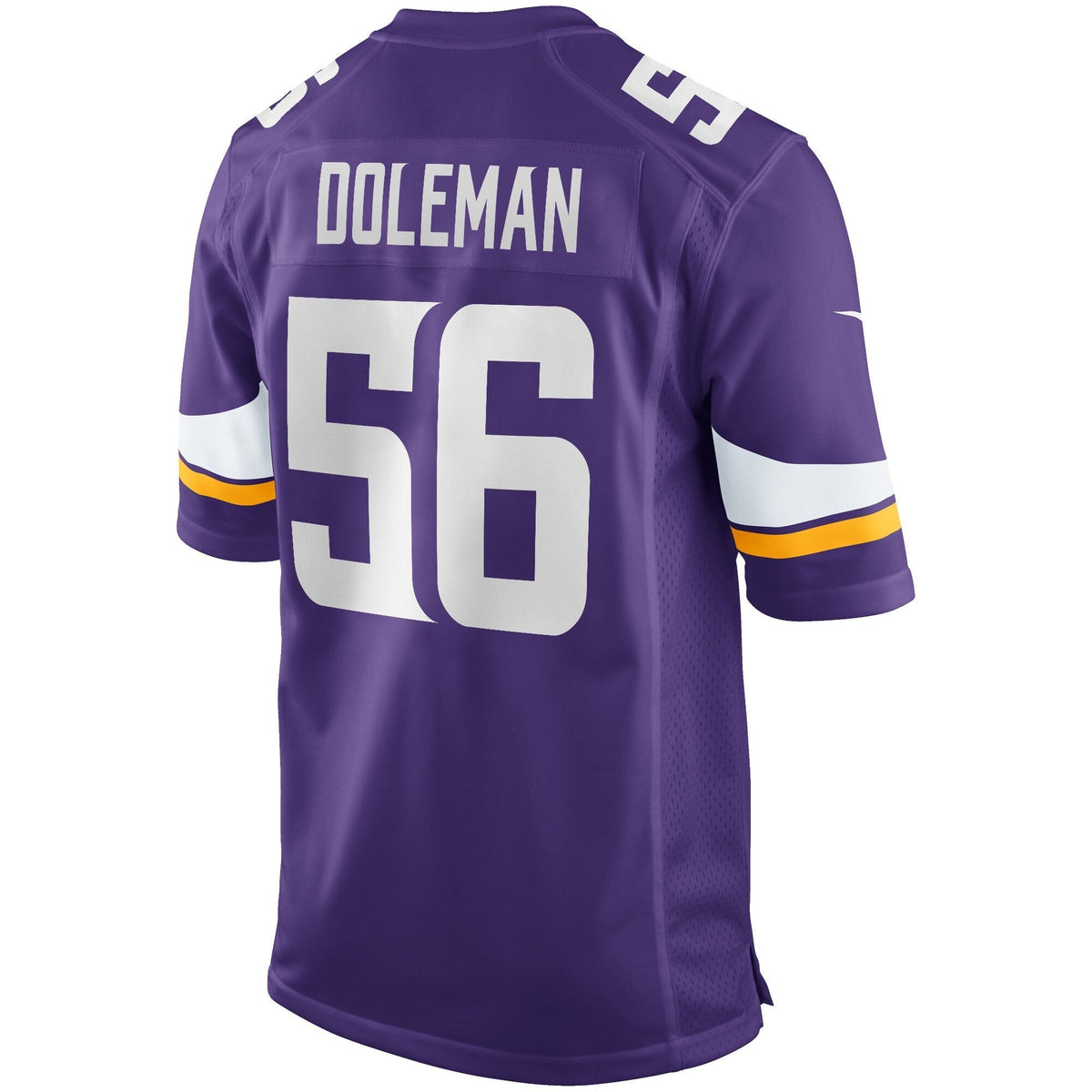 Chris Doleman Minnesota Vikings Nike Game Retired Jersey - Purple football jersey product view 3