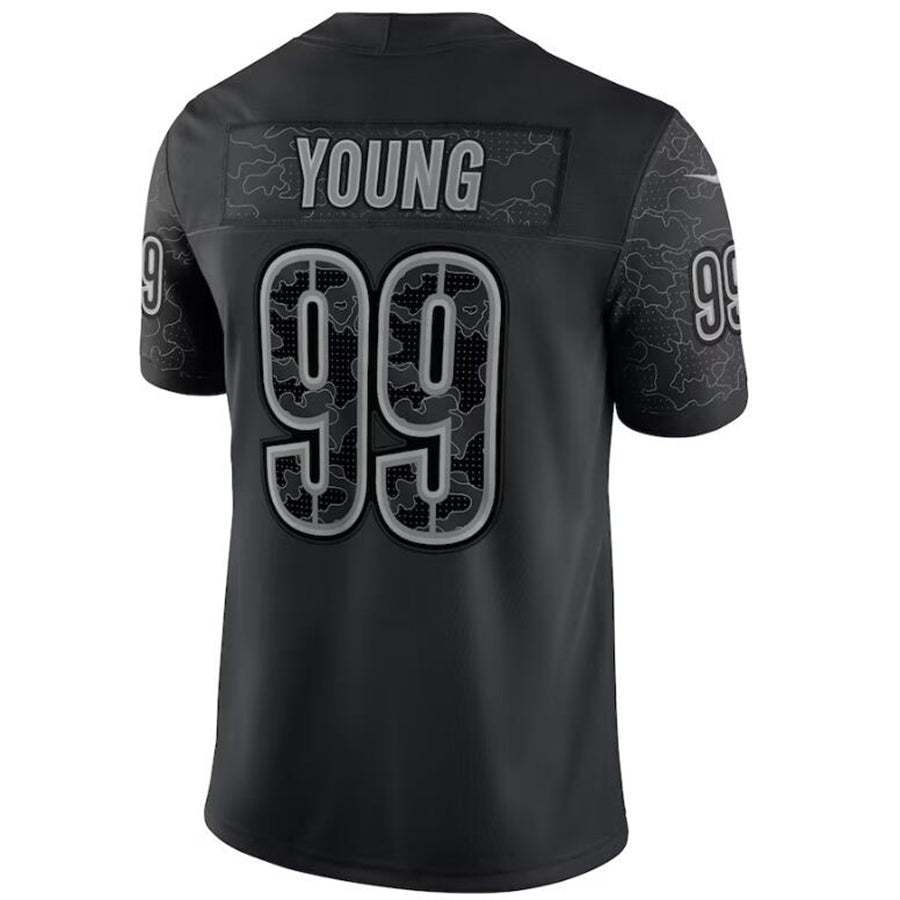 W.Commanders #99 Chase Young Black Stitched Player Game Football Jerseys football jersey product view 1