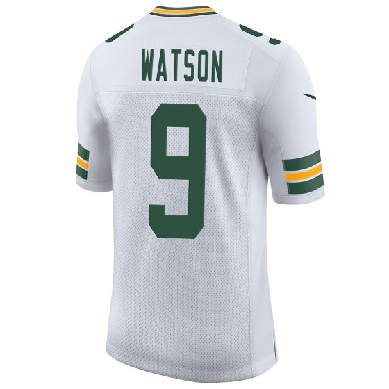 GB.Packers #9 Christian Watson Player White Away Limited Stitched American Football Jerseys football jersey product view 1