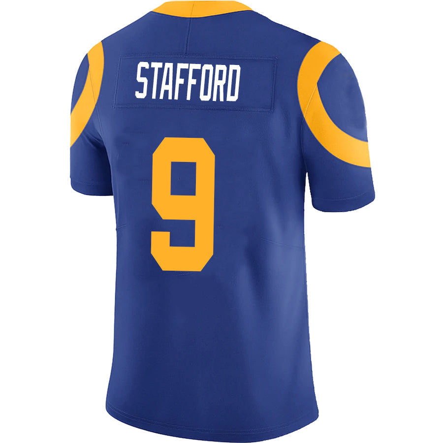 LA.Rams #9 Matthew Stafford Player Royal Game Stitched Football Jerseys football jersey product view 1