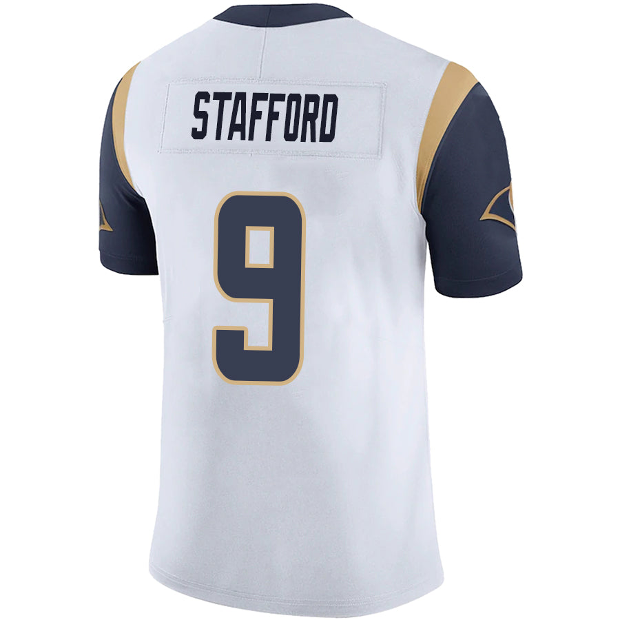 LA.Rams #9 Matthew Stafford Player White Game Stitched Football Jerseys football jersey product view 1