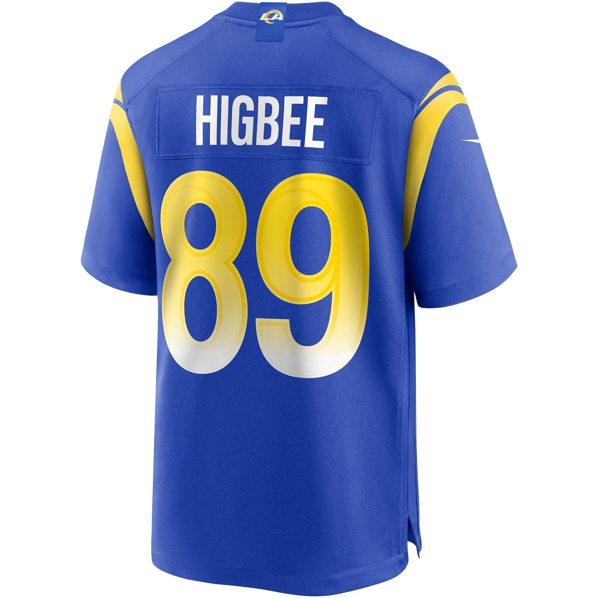 Tyler Higbee Los Angeles Rams Nike Game Jersey - Royal football jersey product view 3