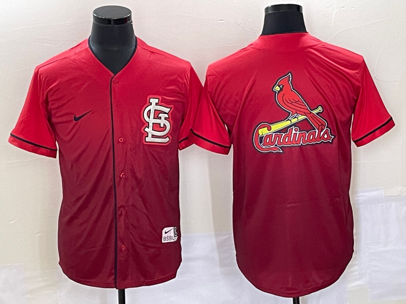 Men's St. Louis Cardinals Red Replica Team Jersey1 baseball jersey product view 1