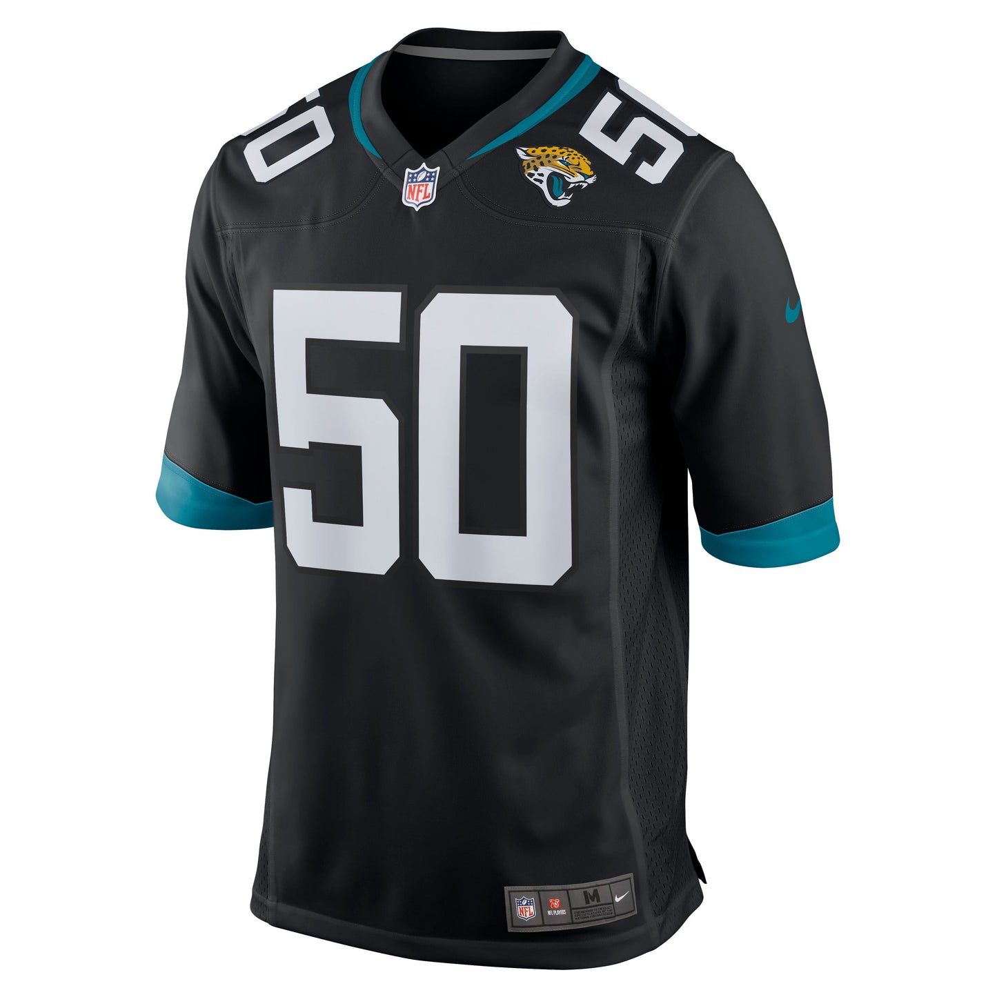 Shaquille Quarterman Jacksonville Jaguars Nike Game Jersey - Black football jersey product view 2