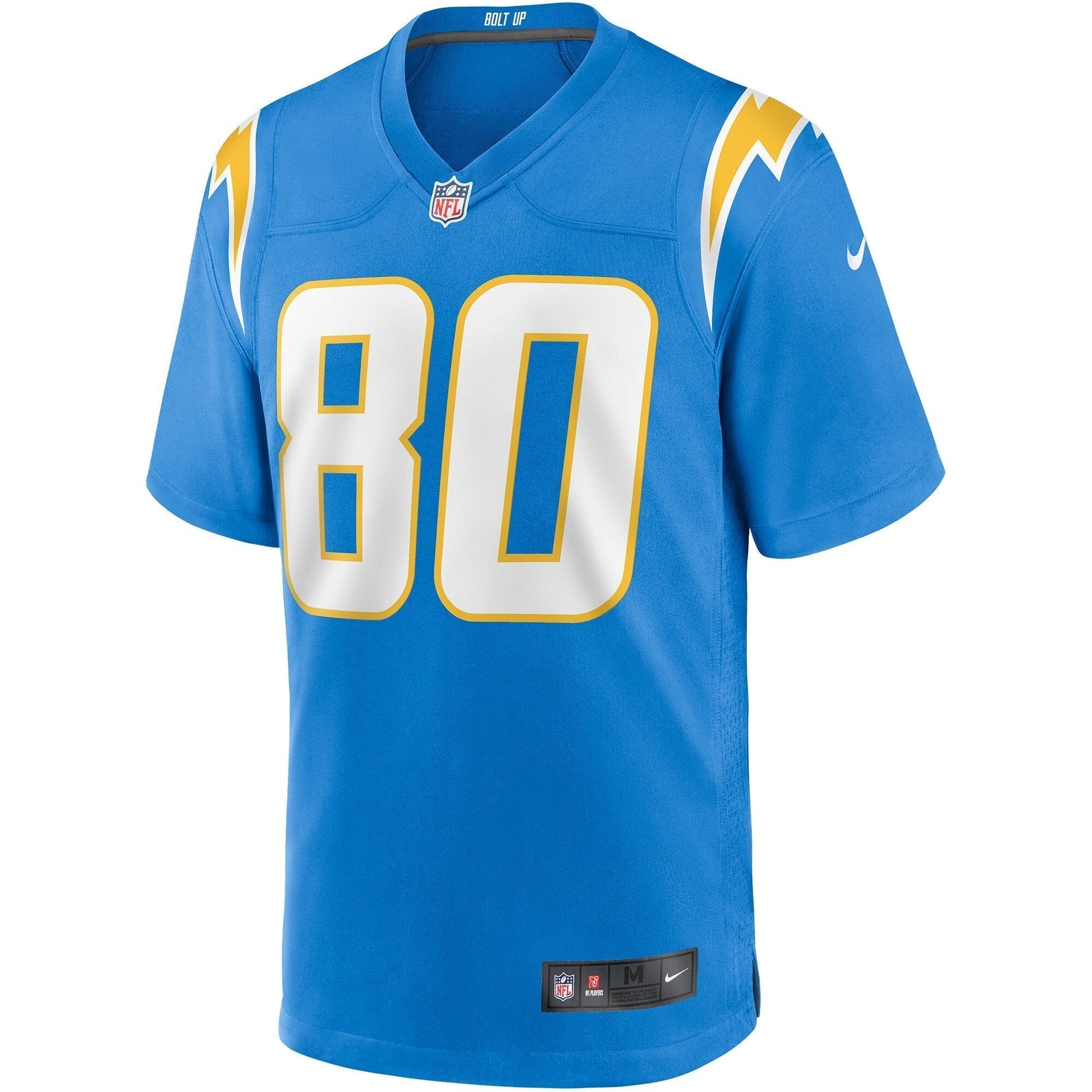 Kellen Winslow Los Angeles Chargers Nike Game Retired Jersey - Powder Blue football jersey product view 2
