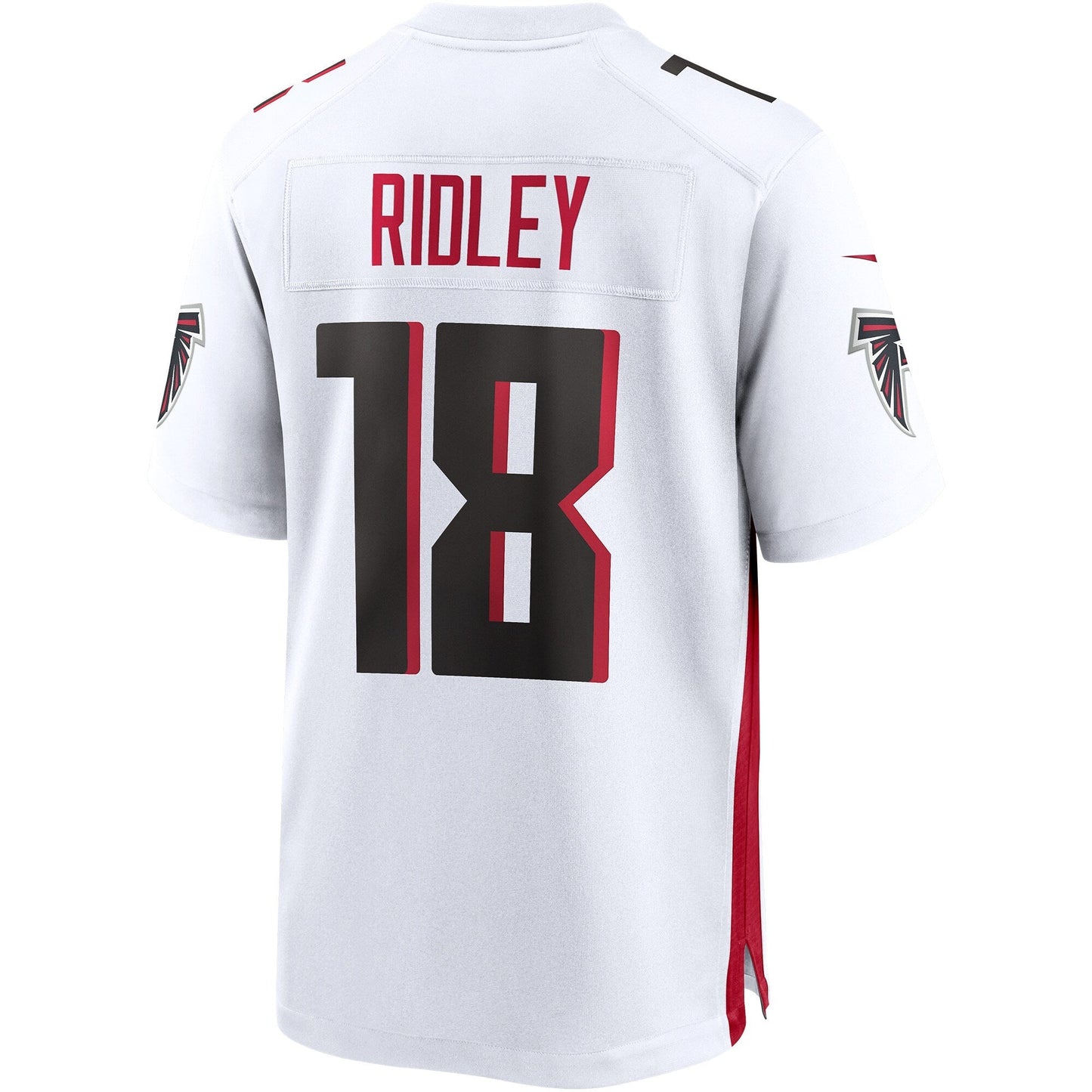 Calvin Ridley Atlanta Falcons Nike Game Jersey - White football jersey product view 3