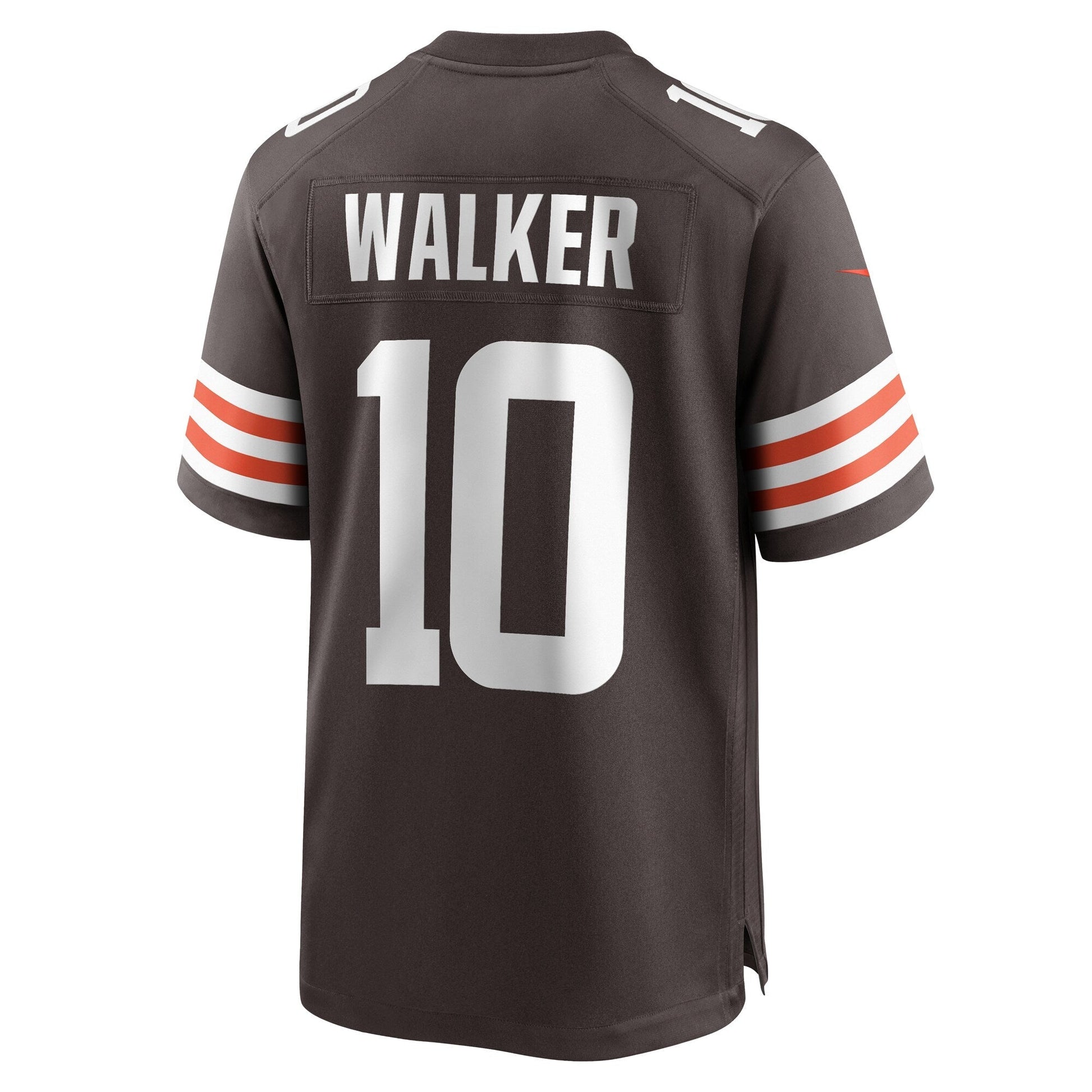 Phillip Walker Cleveland Browns Nike Team Game Jersey - Brown football jersey product view 3