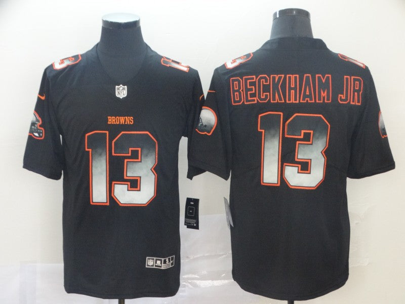 Men's Cleveland Browns Odell Beckham Jr. Black Jersey1 football jersey product view 1