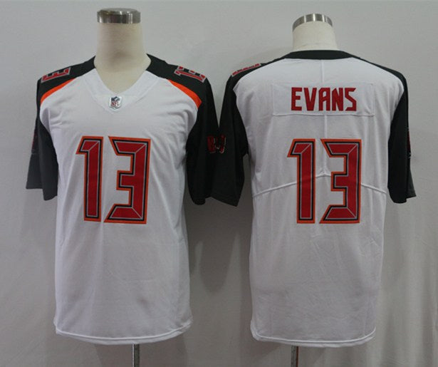 Men's Tampa Bay Buccaneers Mike Evans #13 White Game Player Jersey1 football jersey product view 1