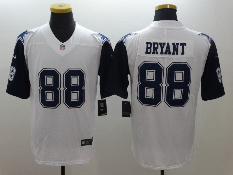 Men's Dallas Cowboys Dez Bryant #88 White Game Player Jersey1 basketball jersey product view 1