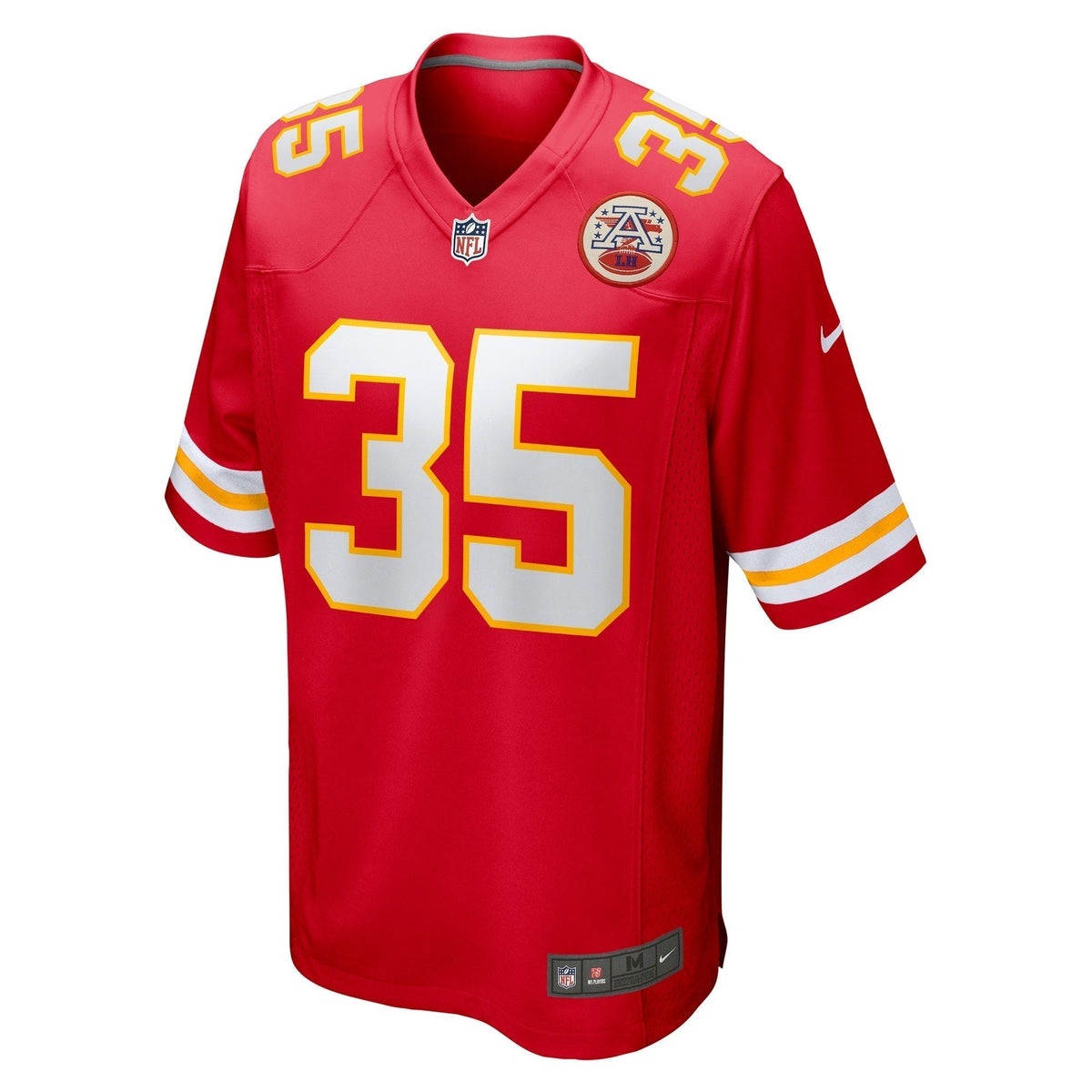Jaylen Watson Kansas City Chiefs Nike Game Jersey - Red football jersey product view 2