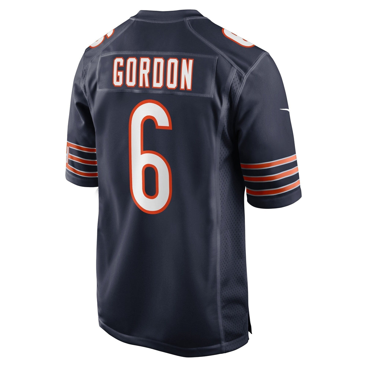 Kyler Gordon Chicago Bears Nike Game Jersey - Navy football jersey product view 3
