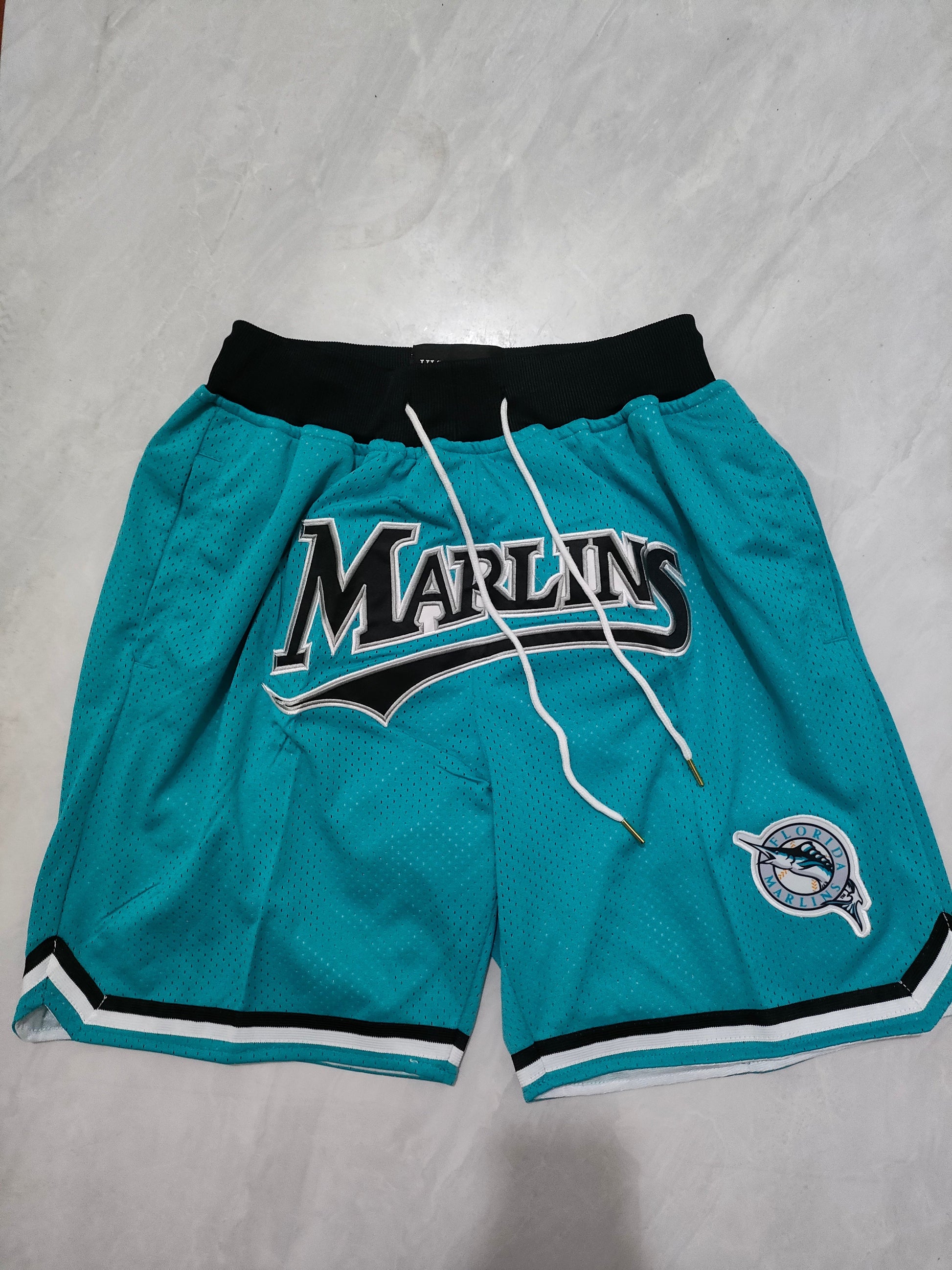 JUST DON Miami Marlins Pocket Shorts baseball jersey product view 1