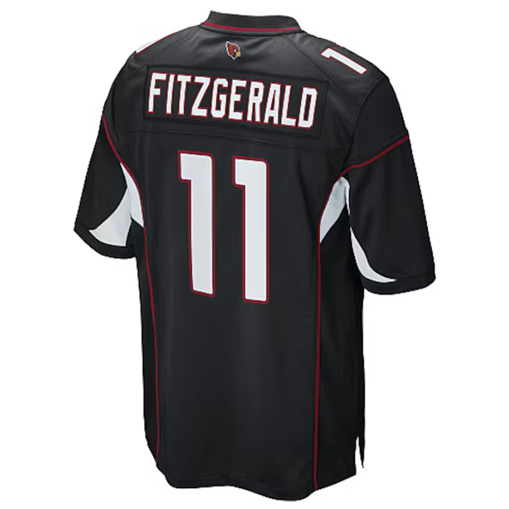 A.Cardinals #11 Larry Fitzgerald Player Black Game Football Jerseys football jersey product view 1