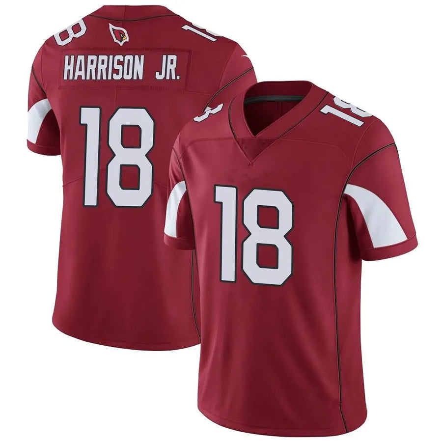 A.Cardinals #18 Marvin Harrison Jr. Player Red Limited Vapor Untouchable Football Jerseys football jersey product view 1