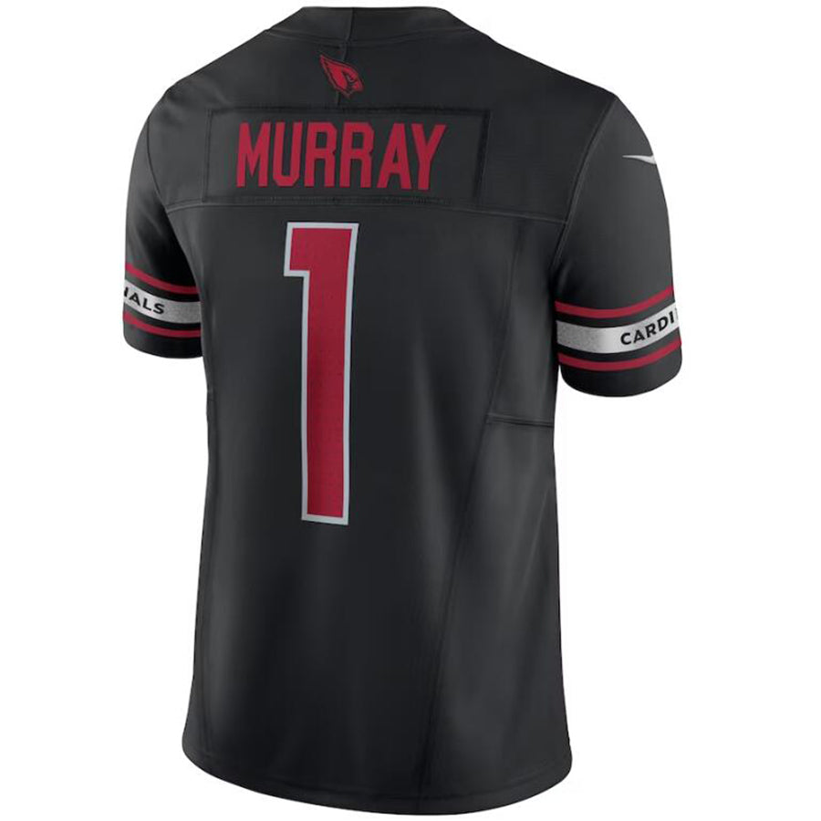 A.Cardinals #1 Kyler Murray Player Black Vapor F.U.S.E. Limited Football Jerseys football jersey product view 1