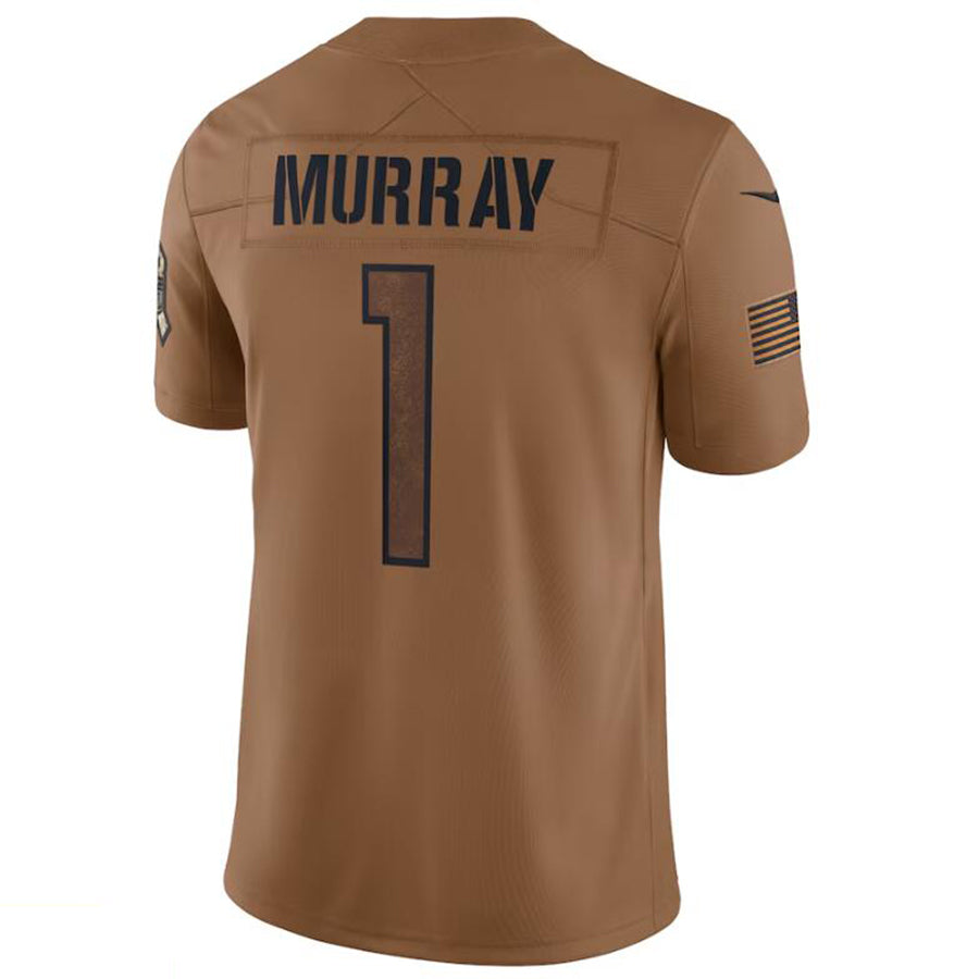 A.Cardinals #1 Kyler Murray Player Brown Salute To Service Limited Jersey Football Jerseys football jersey product view 1