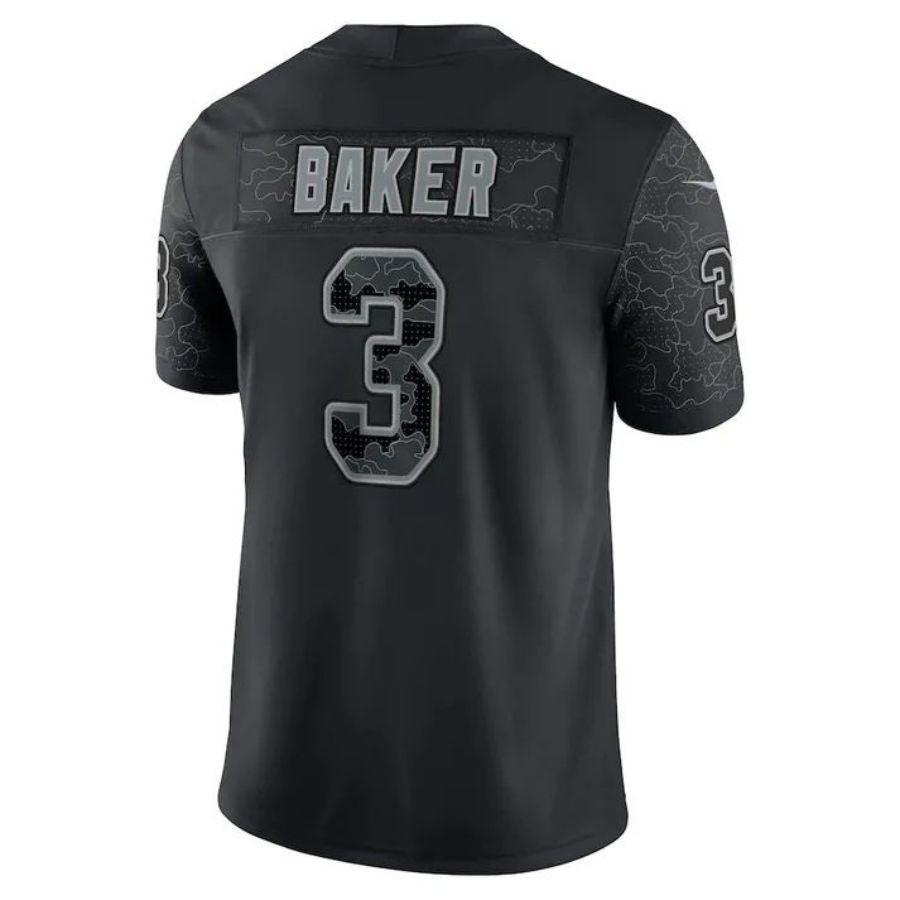 A.Cardinals #3 Budda Baker Player Black Limited Stitched American Football Jerseys football jersey product view 1