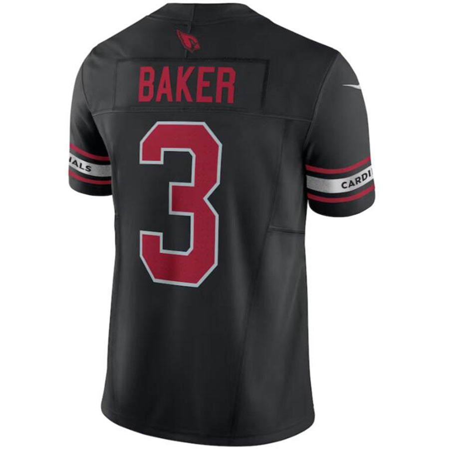 A.Cardinals #3 Budda Baker Black Player Vapor F.U.S.E. Limited Football Jerseys football jersey product view 1