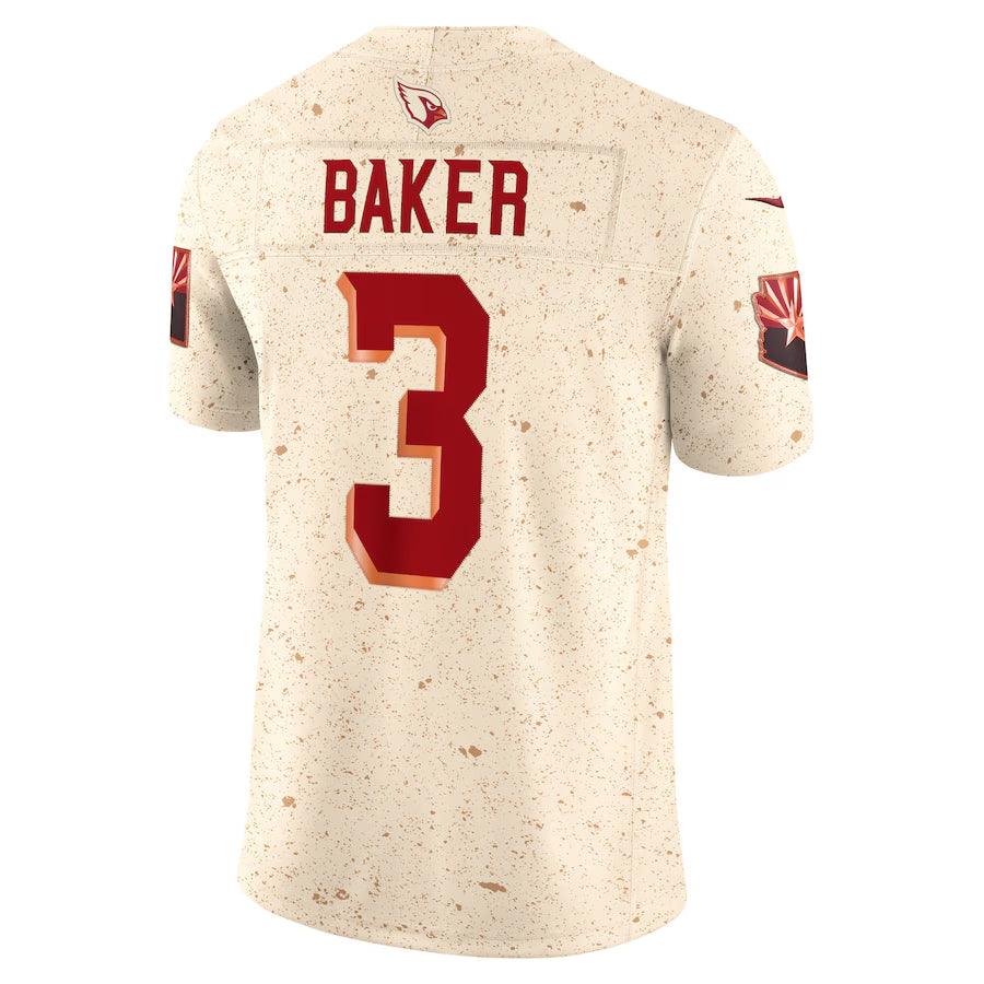 A.Cardinals #3 Budda Baker Player Rivalries Collection Vapor Limited Football Jerseys football jersey product view 1