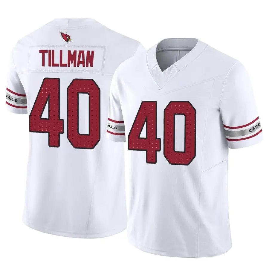 A.Cardinals #40 Pat Tillman Player White Game Road Football Jerseys football jersey product view 1