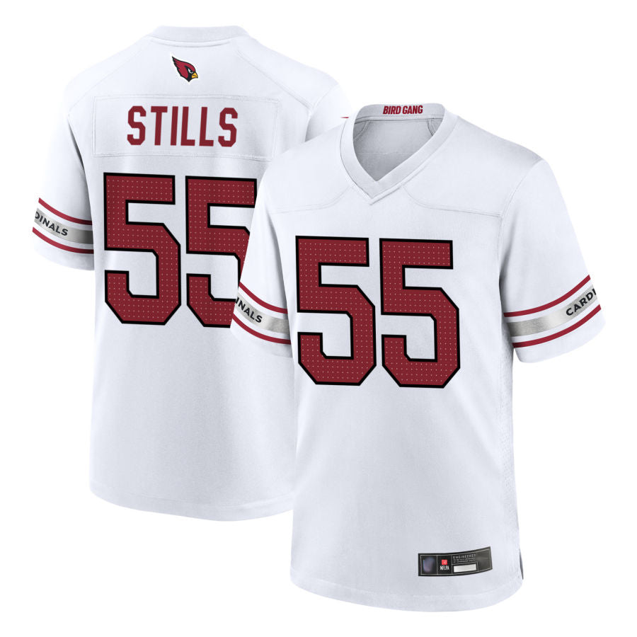 A.Cardinals #55 Dante Stills Player White Home Game Football Jerseys football jersey product view 1