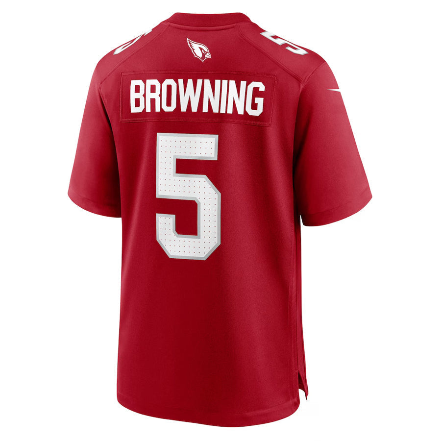 A.Cardinals #5 Baron Browning Player Cardinal Home Game Football Jerseys football jersey product view 1