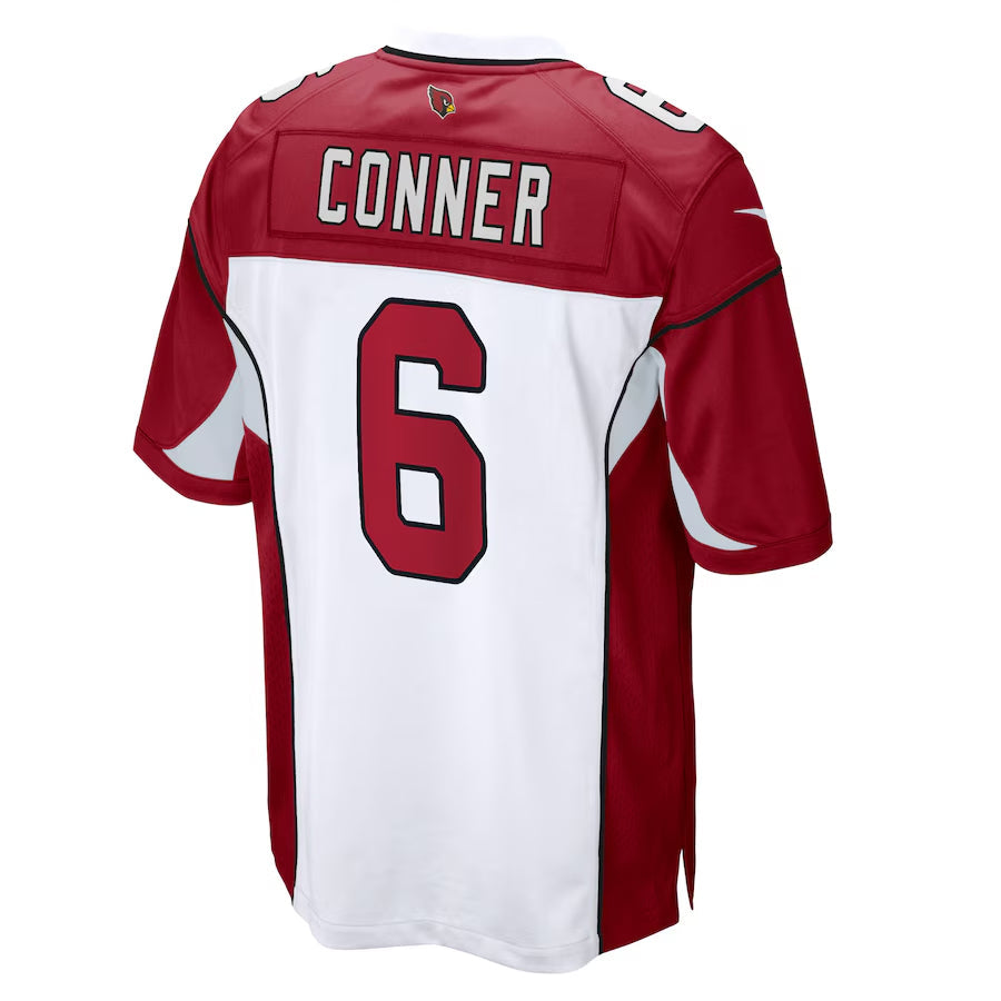 A.Cardinals #6 James Conner Player White Game Football Jerseys football jersey product view 1