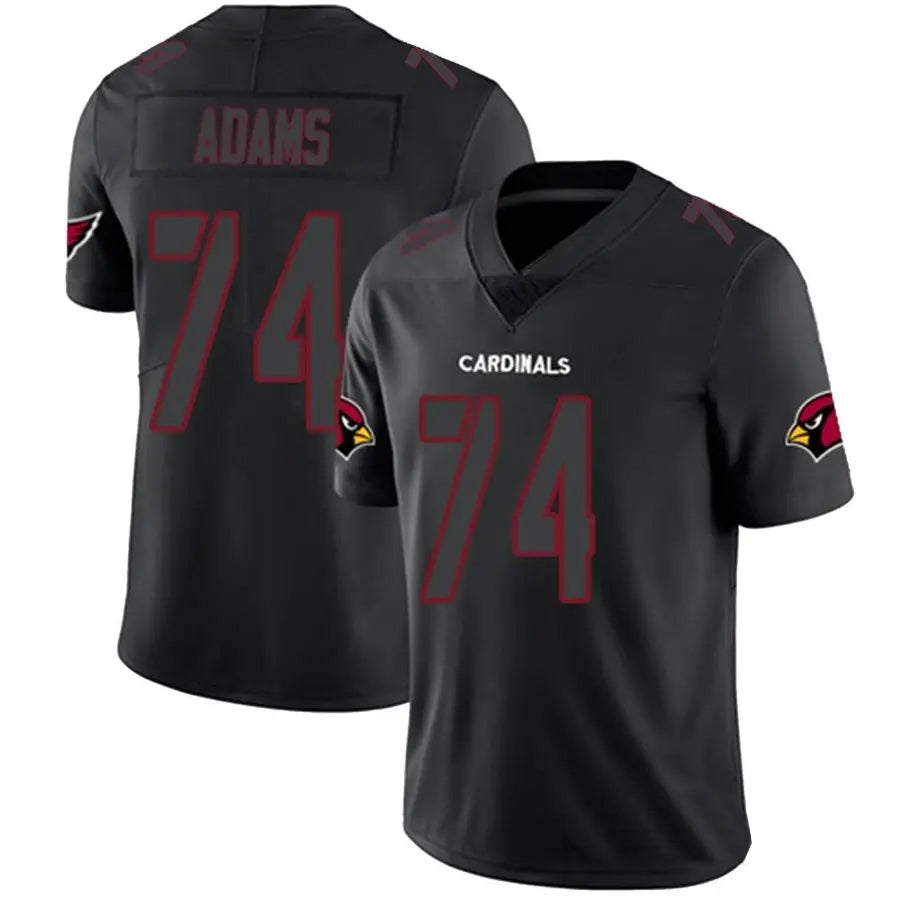 A.Cardinals #74 Isaiah Adams Player Black Legend Limited Elite Football Jerseys football jersey product view 1