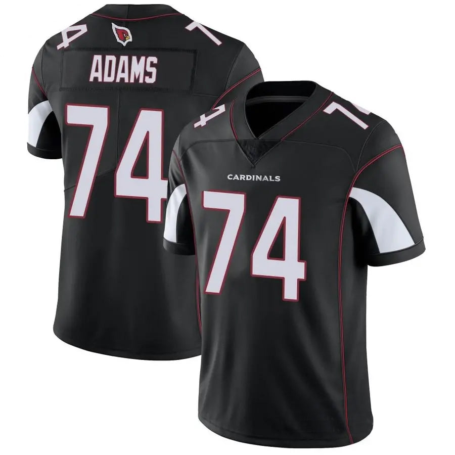 A.Cardinals #74 Isaiah Adams Player Black Vapor Limited Football Jerseys football jersey product view 1