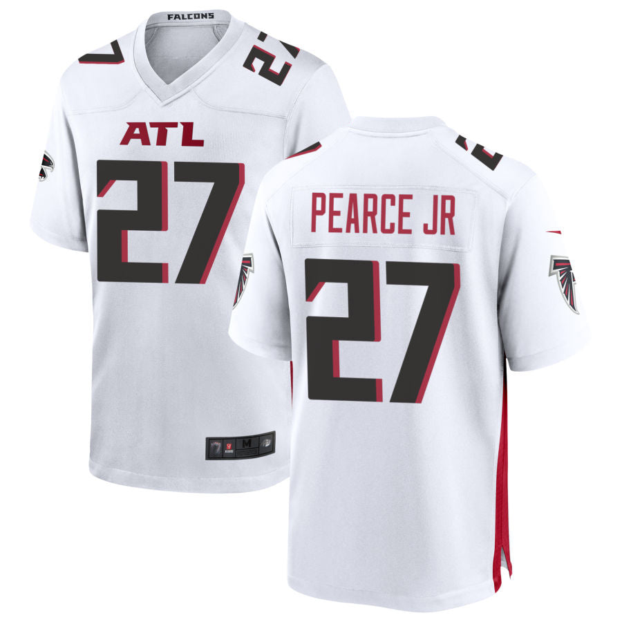 A.Falcons #27 James Pearce Jr. Player White Home Game Football Jerseys football jersey product view 1
