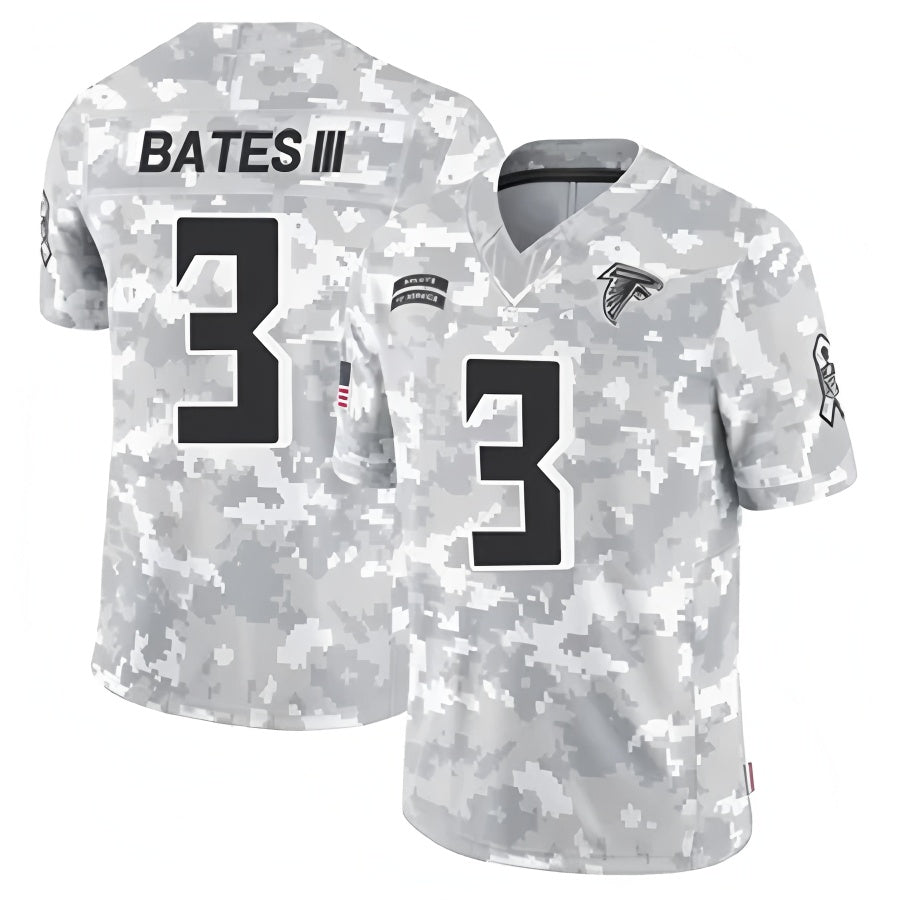 A.Falcons #3 Jessie Bates III Player Camo Salute to Service Limited Stitched Football Jerseys football jersey product view 1