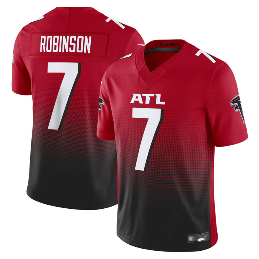 A.Falcons #7 Bijan Robinson Player Red Vapor F.U.S.E. Limited Football Jerseys football jersey product view 1