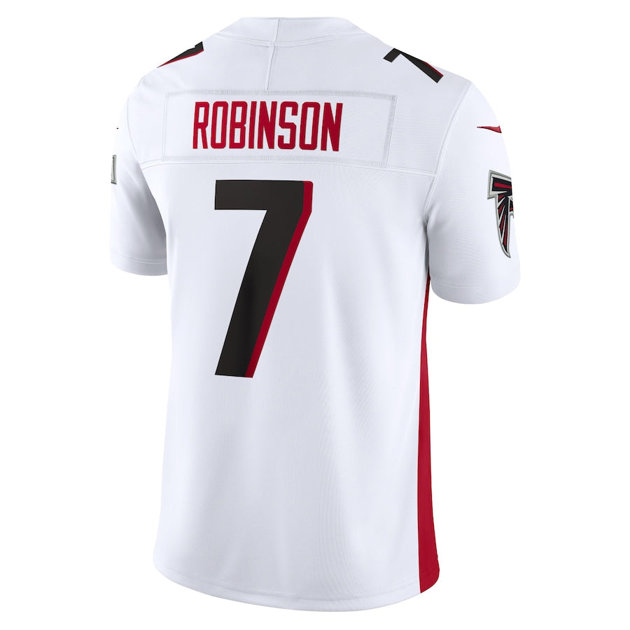 A.Falcons #7 Bijan Robinson Player White Vapor F.U.S.E. Limited Football Jerseys football jersey product view 1