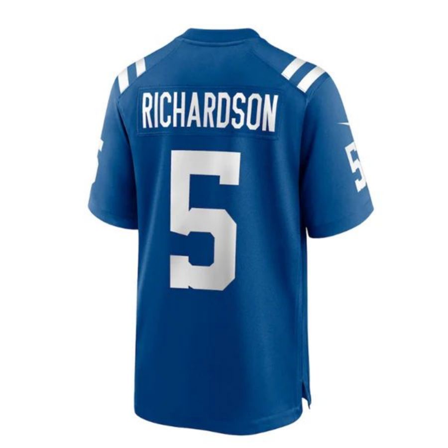 IN.Colts #5 Anthony Richardson Player Royal Game Football Jerseys football jersey product view 1