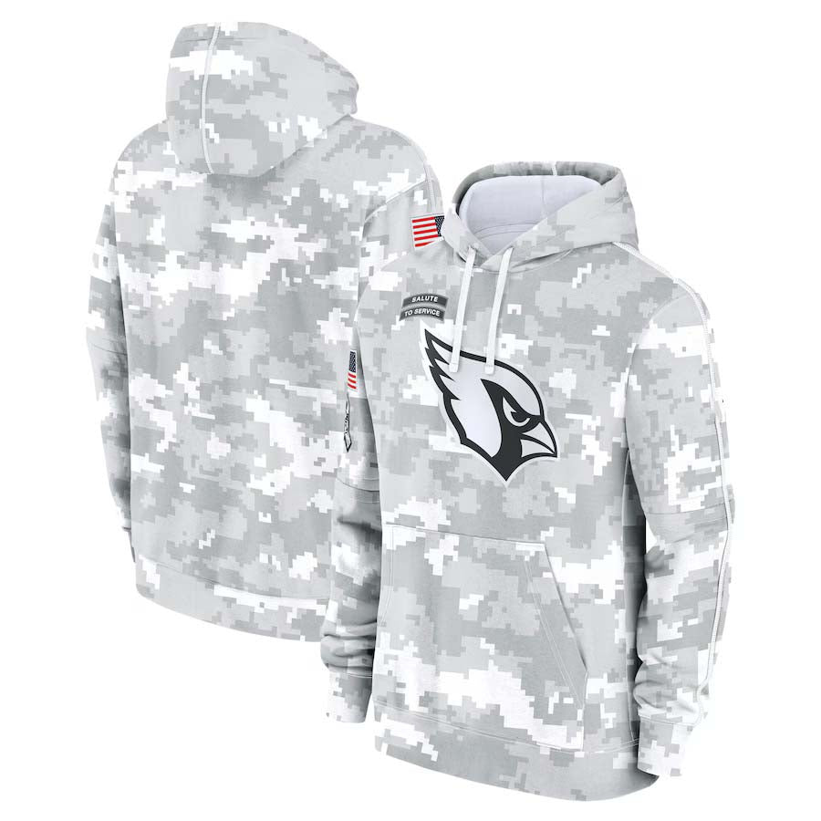 A.Cardinals Salute To Service Club Pullover Hoodie Cheap sale Birthday and gifts Stitched American Player Football Jerseys football jersey product view 1