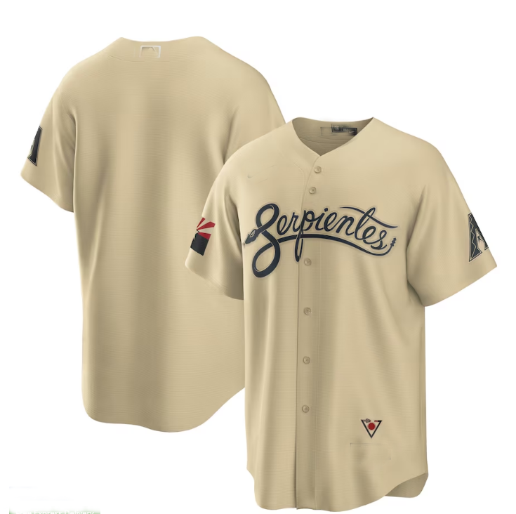 Arizona Diamondbacks City Connect Replica Jersey - Gold Stitches Baseball Jerseys baseball jersey product view 1