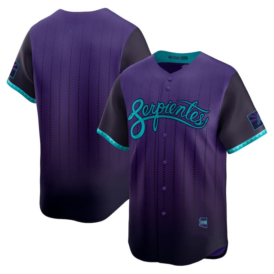 Arizona Diamondbacks Purple 2025 City Connect Limited Stitched Baseball Jersey baseball jersey product view 1