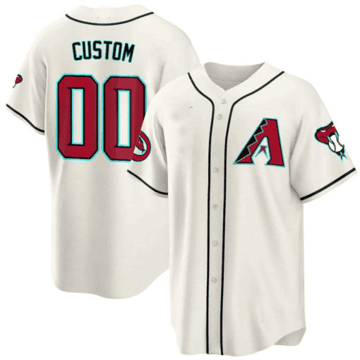 Arizona Diamondbacks 2024 Cool Base Custom Jersey ¨C All Stitched Baseball Jersey baseball jersey product view 3