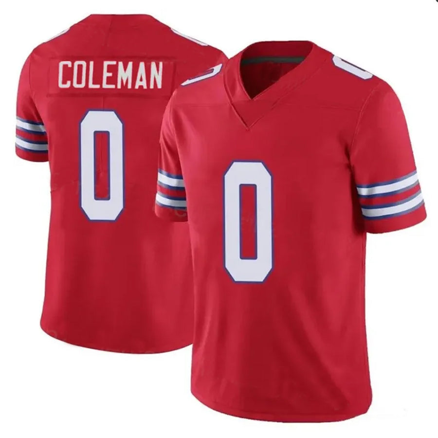 B.Bills #0 Keon Coleman Player Red Vapor F.U.S.E. Limited Football Jerseys football jersey product view 1