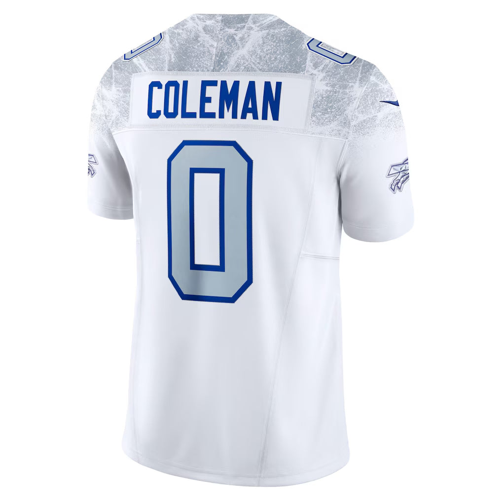 B.Bills #0 Keon Coleman Player White Rivalries Collection Limited Football Jerseys football jersey product view 1