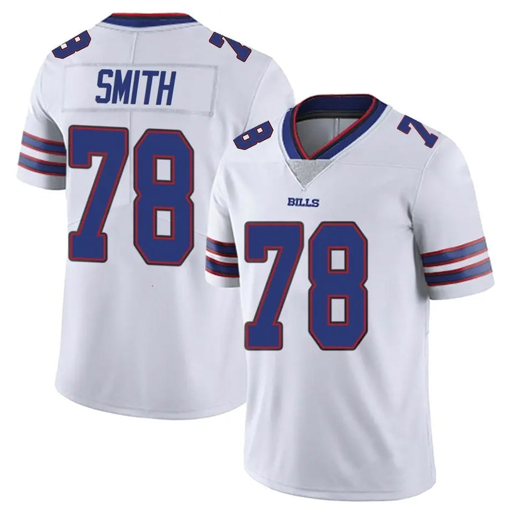 B.Bills #78 Bruce Smith Player White Vapor Limited Football Jerseys football jersey product view 1