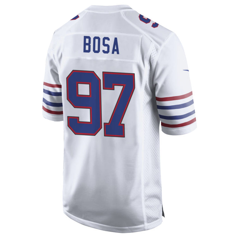 B.Bills #97 Joey Bosa Player Player White Alternate Game Football Jerseys football jersey product view 1